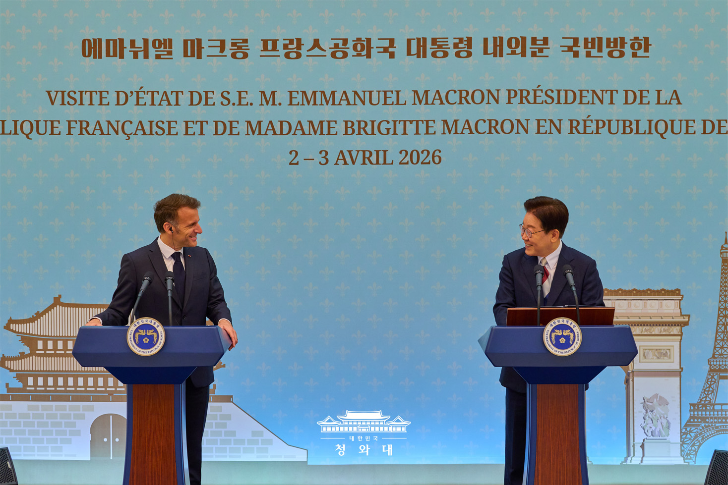 Южнокорейские и французские компании договорились расширить сотрудничество в биотехнологиях, безуглеродной энергетике и технологиях