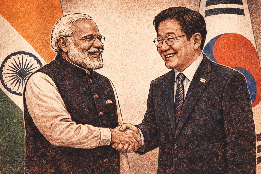 Президент Ли Чжэ Мён 20 апреля проведет саммит с премьером Индии Нарендрой Моди