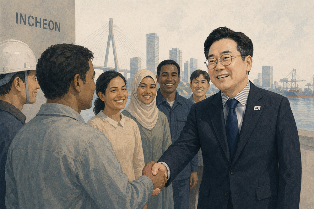 The Korea Herald: Кандидат в мэры Инчхона предложил расширить поддержку иностранцев