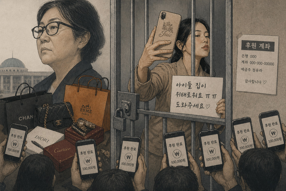 Дочь Чхве Сун Силь, фигурантки дела о «вмешательстве в государственные дела», обратилась за помощью из-под стражи