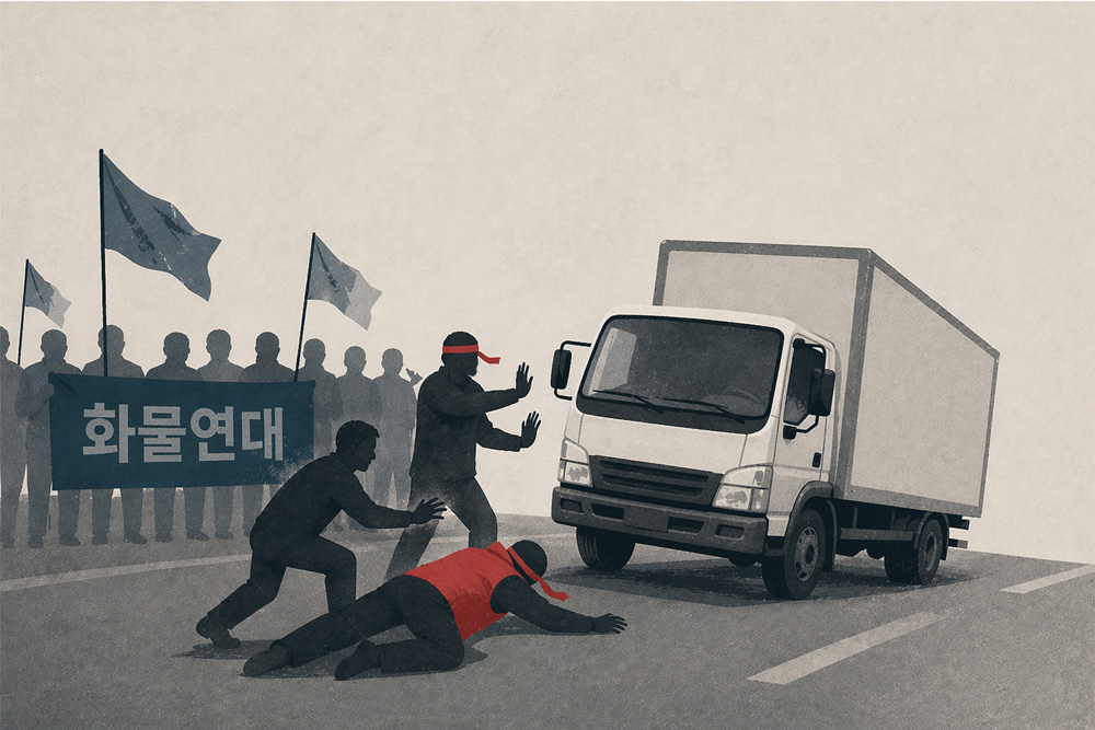 Водителю грузовика предъявлено обвинение в убийстве после гибели участника профсоюзной акции в Чинджу