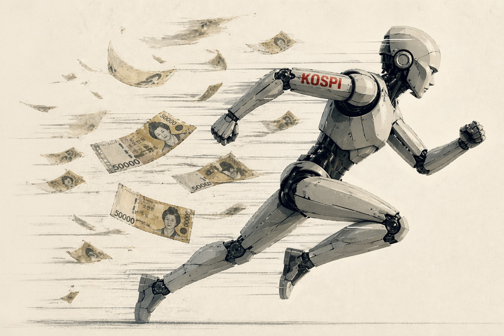 Индекс KOSPI обновил исторический максимум на фоне рекордов в полупроводниковом секторе
