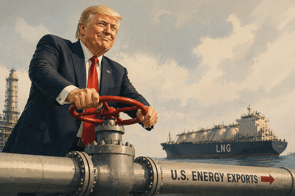 Экспорт энергоносителей США растёт на фоне роста спроса в странах Азии и глобальной напряжённости на энергетических рынках