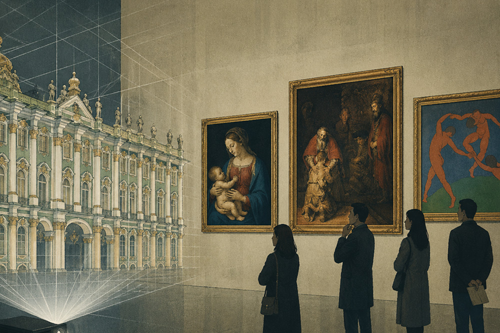 В Сеуле впервые откроется цифровая выставка «Великолепный Эрмитаж» с точными копиями шедевров