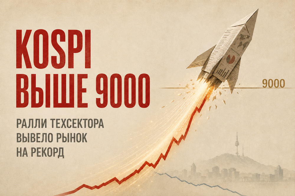 Котировки акций полупроводниковых компаний вывели индекс KOSPI на исторический максимум